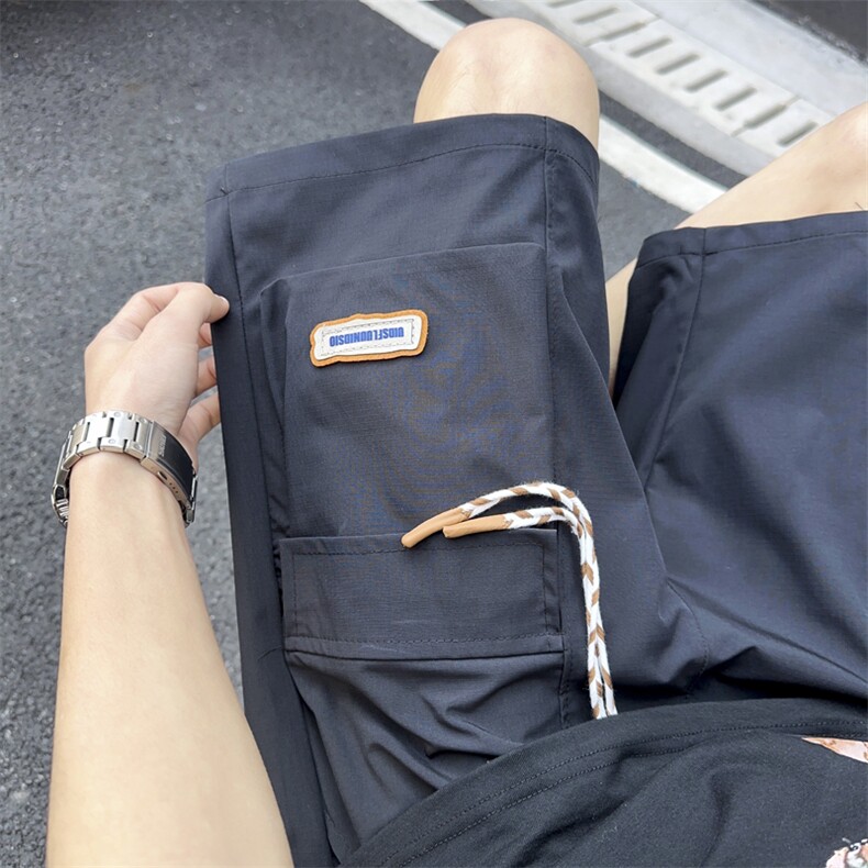 2024夏季新款日系cityboy工装短裤男潮牌宽松五分裤现货K7783-P34,男装休闲裤,星座512-3