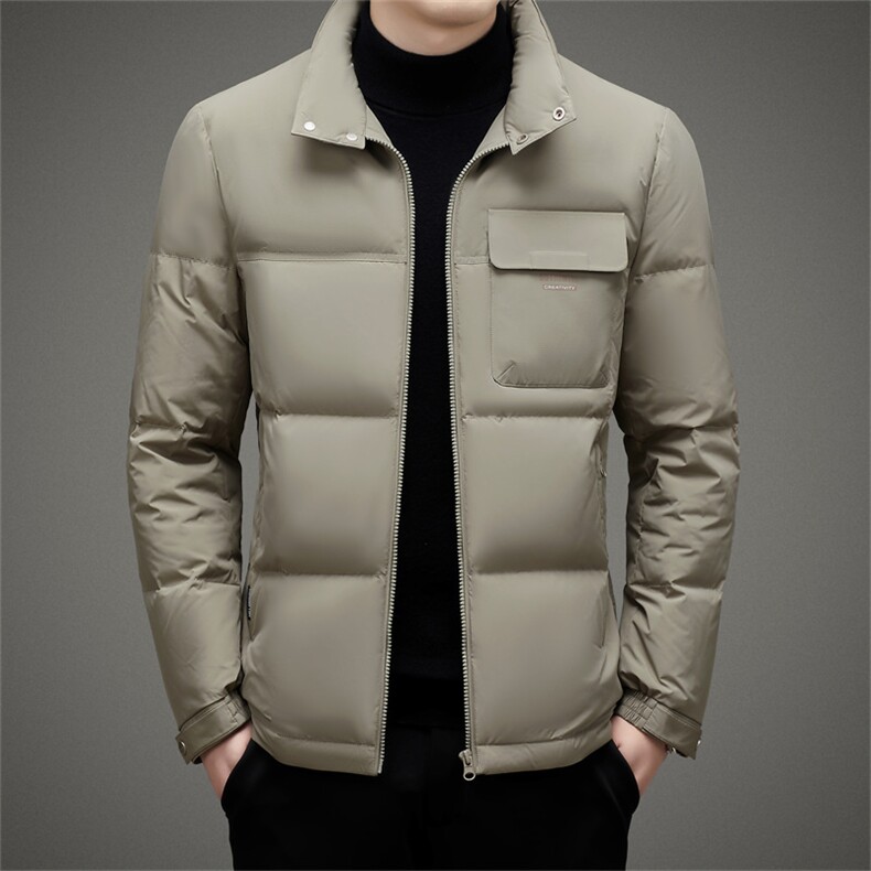 BAMJ-8960钱塘2020-2中青年男士时尚休闲翻领冬季厚款羽绒服P275，男装羽绒服，钱塘207-2