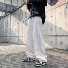 高街刷洗做旧牛仔裤子男高级感设计感oversize潮裤NZ1006，男装牛仔裤，星座1116A-1（原606A）
