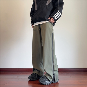 秋季新款户外机能防水魔术贴宽松冲锋裤B315-K24302-特p35控68图片