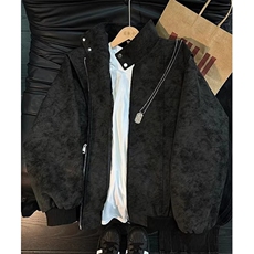扎染pu皮衣夹克男款春季痞帅风高级感立领外套机车服J7243，男装夹克，星座1116A（原606A-3）