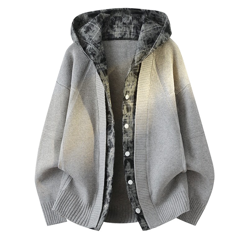 时尚百搭毛衣保暖男春秋美式潮牌宽松休闲针织衫TK6049-P95，男装针织衫/毛衣，星座1105-3