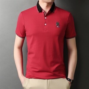 polo衫短袖男夏季潮牌2023新款半袖上衣宽松翻领t恤男图片