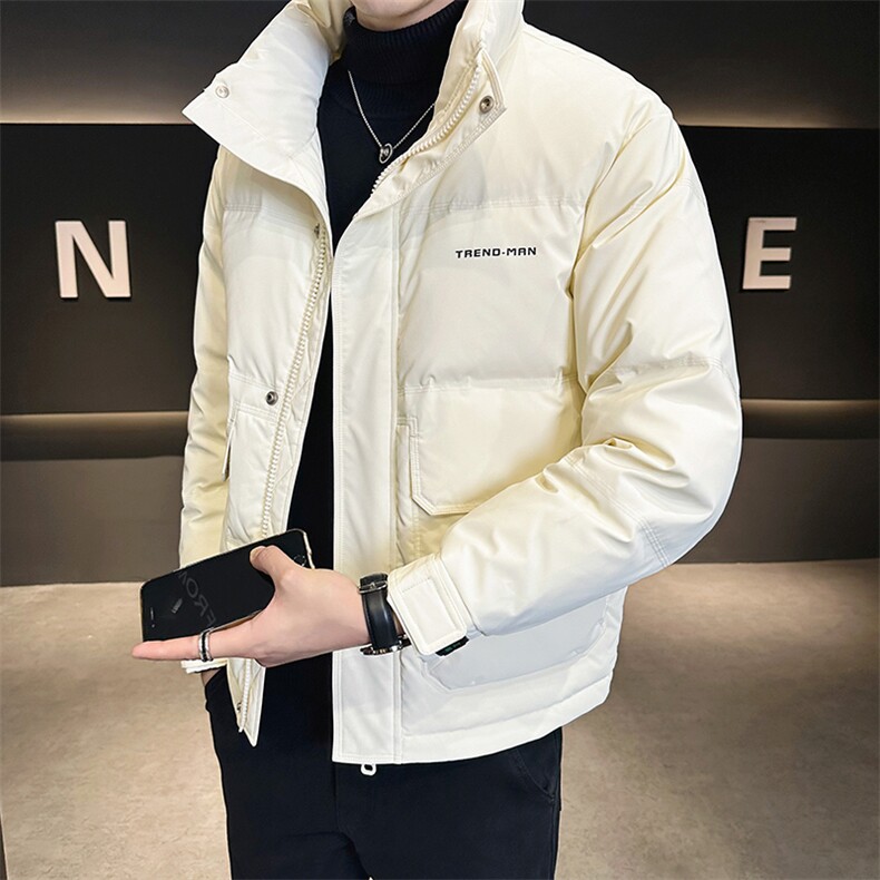 2025新款冬季男士羽绒服潮牌立领外套上衣A313-6308-P120特批,男装羽绒服,电商A313