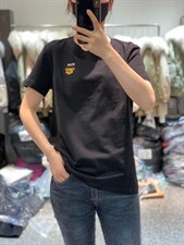 新款韩版潮流卡通虎头可爱印花圆领短袖T恤，女装T恤，L·H·X