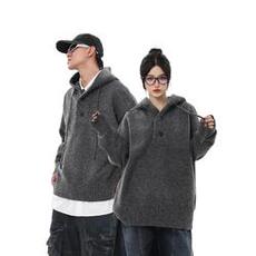 网络图现货潮牌套头加厚高级感连帽针织衫韩系穿搭毛衣JB108-P50，男装针织衫/毛衣，星座715-7
