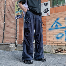 2024新款美式潮牌工装裤男春季高街复古宽松休闲裤现货K7706-P63，男装休闲裤，星座512-3