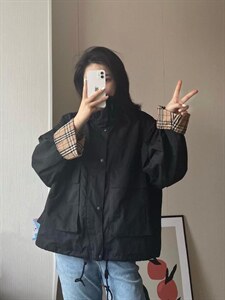 秋装风衣图片