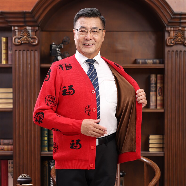 2025年秋季时尚百搭通勤简约休闲休闲情侣,男装中老年男装,亚东羊绒制品
