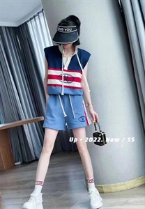 性感绣花拼色套装2226,女装职业装,谷斯(1F)