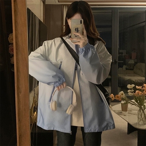A360-P98 渐变色冲锋衣外套男女秋季新款户外运动设计感情侣夹克图片