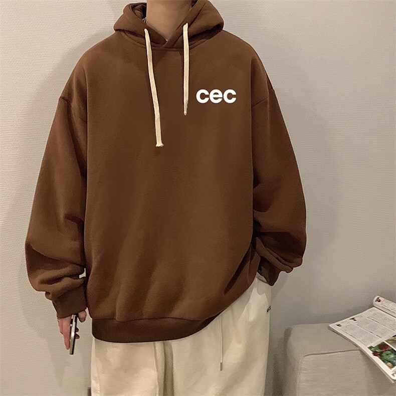 纯棉连帽卫衣男大码运动帽衫宽松薄WY2294-P35,男装卫衣,电商A040