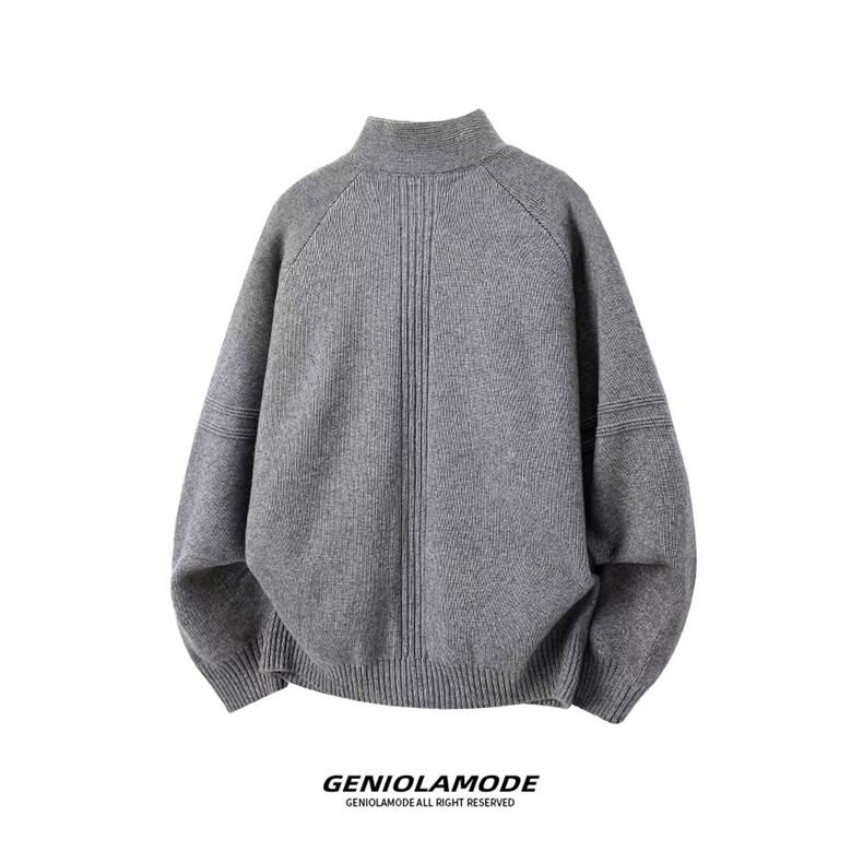 1506-1/GM1120/P60开衫毛衣秋冬轻熟风百搭简约拉链休闲外套1,男装针织衫/毛衣,星座1506A