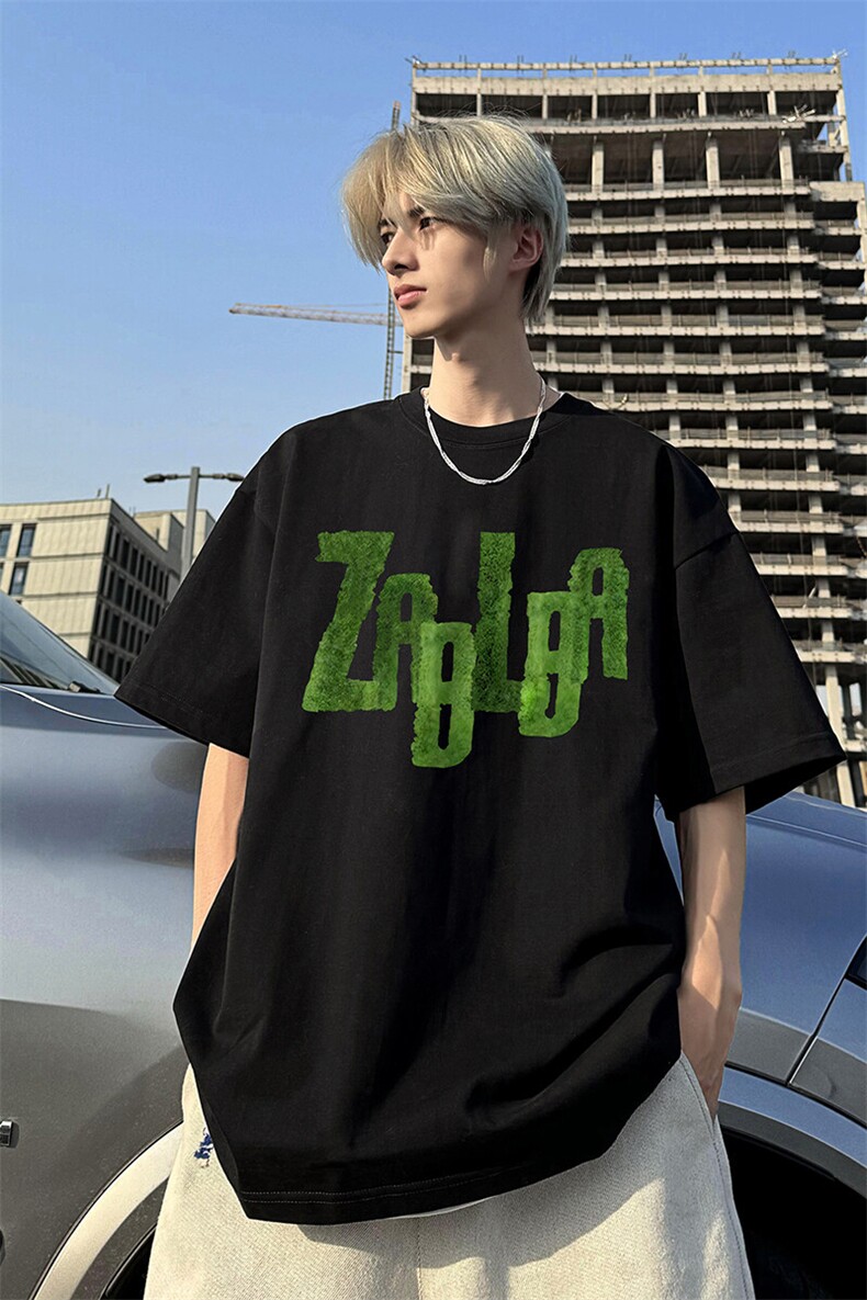 240g美式重磅短袖T恤FSDX251M-5XL特批25无差价控48,男装T恤,电商B219B