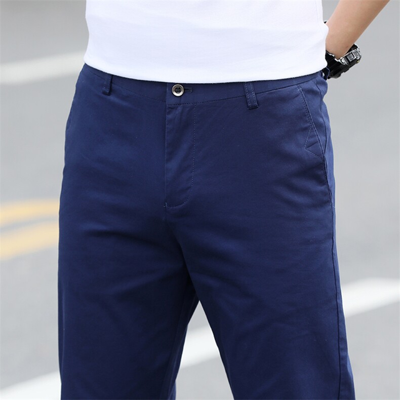 6602-P40四季休闲裤男纯棉裤春季男士潮流加大码胖胖哥直筒长裤,男装休闲裤,星座224