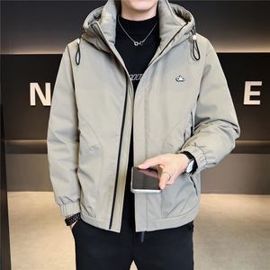 标90 男羽绒服连帽休闲外套 男冲锋衣羽绒服 A329-YR2566-P285图片