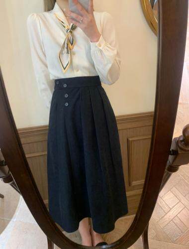 现货松紧百搭伞裙，其它，独屿