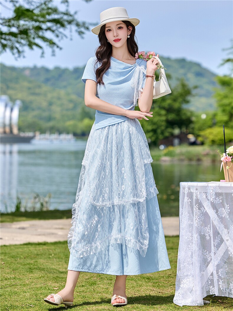 2026年夏季时尚潮流休闲三件套裤,女装套装/套裙,江南富贵女