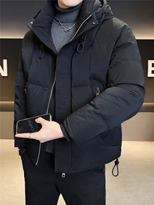 标90 男羽绒服连帽休闲外套 男休闲羽绒上衣 A329-YR2557-P285图片
