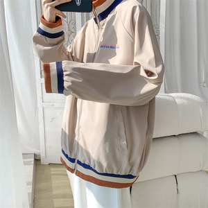JK3012/P55春装潮流立领夹克男外套宽松大码上衣服男控78图片