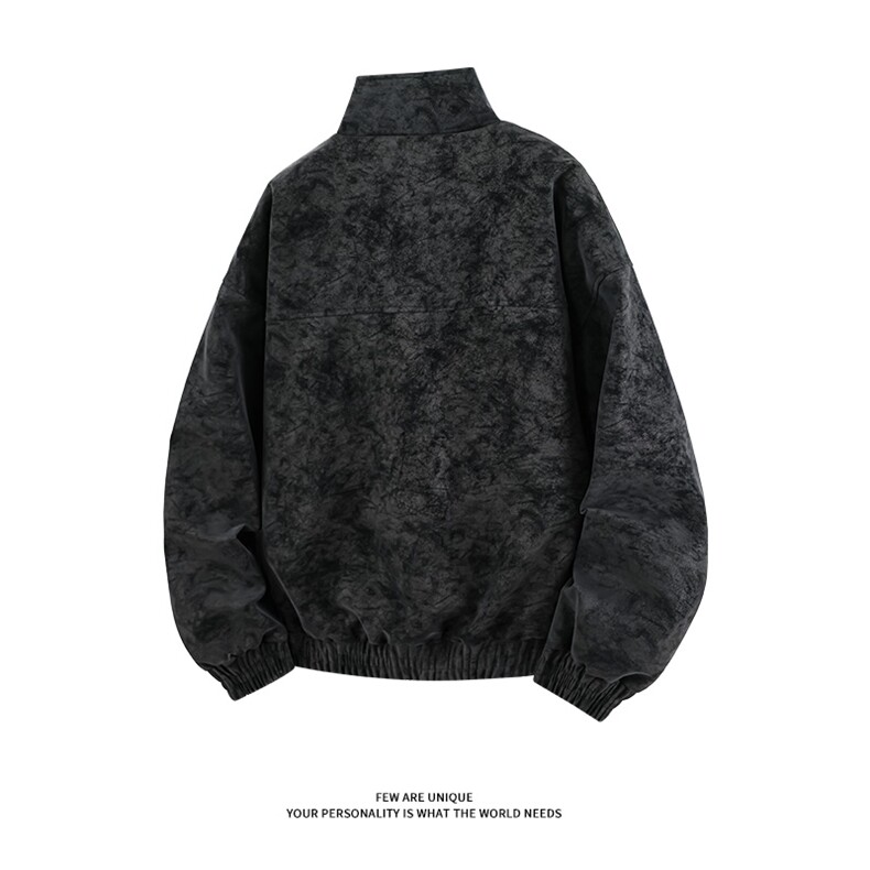 扎染羽绒服90鸭绒复古休闲保暖皮衣夹克男D54143-TP135不,男装夹克,电商A102