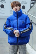 冬季外套2021年新款情侣面包服加厚短款棉服帅气潮A436-899，男装棉衣，电商A436