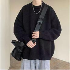 毛衣男士冬季宽松慵懒风日系复古线衣简约针织衫MY010-P42，男装针织衫/毛衣，星座208-5