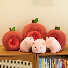 沃州毛绒玩具 苹果猪