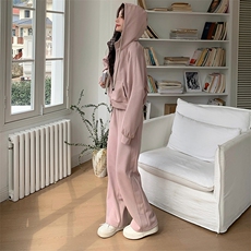 现货-粉色休闲套装203-8878-P165-K228，女装套装/套裙，浙宝203