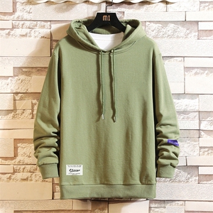 WY2062-P40 连帽卫衣男加肥加大码胖子棒球服外套图片