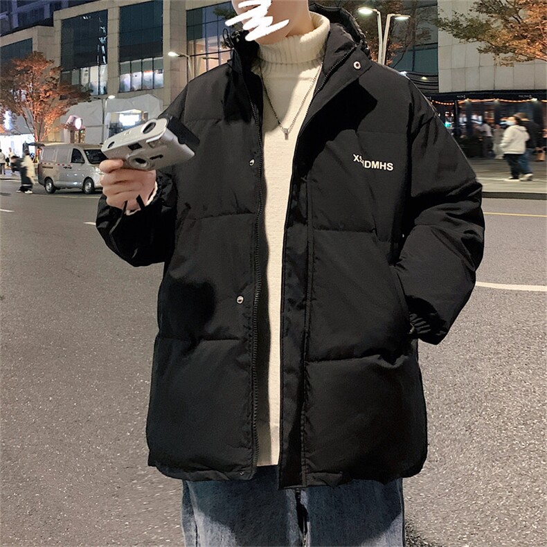 棉衣男大码冬季加厚棉衣外套2025新款面包服韩版潮流羽绒棉袄,男装棉衣,星座310B-1