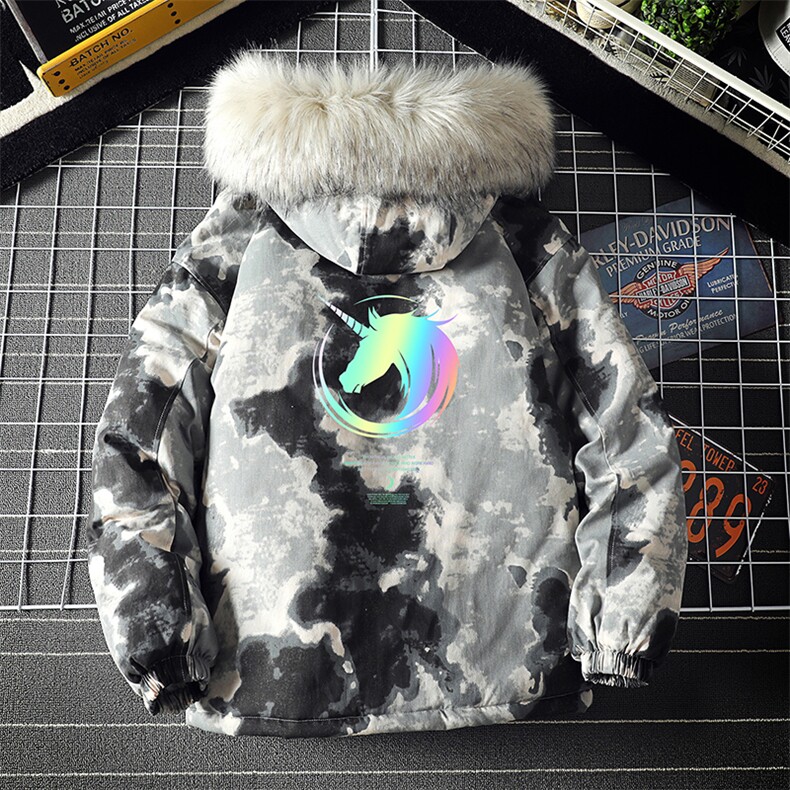 MC49138-P135日系潮衣男大码派克服男工装服外套袄,男装棉衣,电商A040A