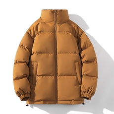 二开光版冬季纯色棉衣男棉服潮加厚棉袄A266-P03-P30特批黑色P35，男装棉衣，电商A266