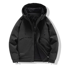 现货5W件冬季三防美式boxy解构连帽雪山冲锋衣棉衣男女棉服厚外套，男装夹克，电商A486