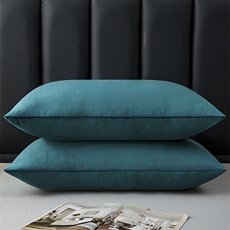 宝宝绒舒睡枕-蓝色