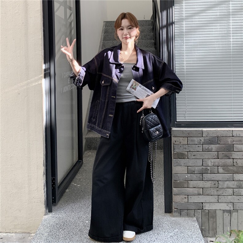 2026春装有货OVERSIZE牛仔外套2C090-8916-P145-K198,女装短外套,2C090