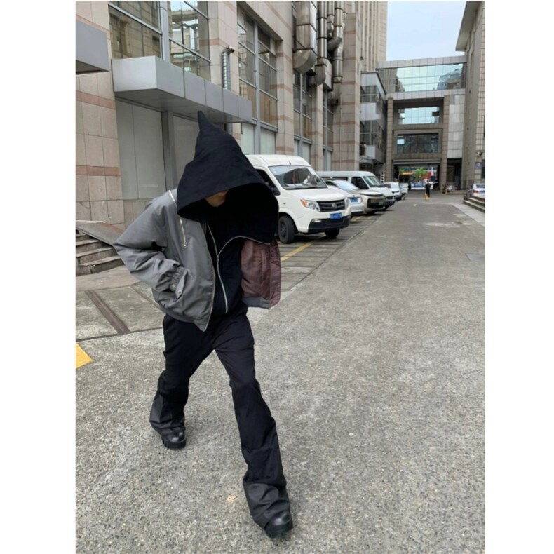 自制款现货拉链设计潮流ins夹克外套男JK086,男装夹克,星座910A