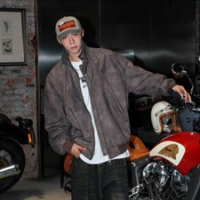 2026港风面料基布聚酯纤维PU皮衣大码M-5XL男JK77867P90控148，男装皮衣，星座227-7