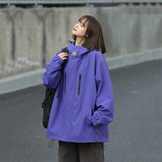 春季新款现货户外夹克男连帽冲锋衣外套DSA157B-JK7812-P85，男装夹克，电商A157B