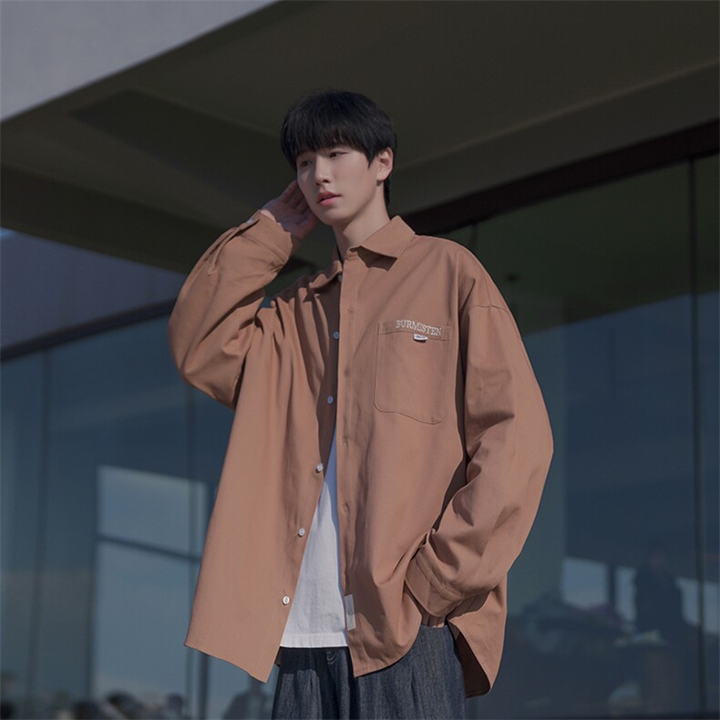 B225-C6050-P55-X69-聚酯纤维-长袖衬衫，男装衬衫，电商B225