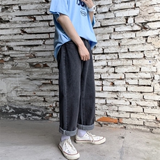 NK3002-P48基础百搭牛仔裤男士直筒裤男裤长裤子男小脚裤，男装牛仔裤，电商A040