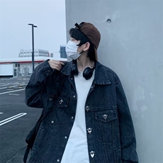2023美式秋季夹克新款男时尚潮外套BJ2130P73，男装夹克，星座1116-2