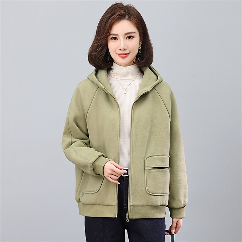 2024冬季连帽时尚休闲羽绒棉加厚保暖舒适棉服,女装棉衣/棉服,独衣靓