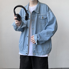 牛仔夹克男大码牛仔外套男茄克NJ77379-P60，男装夹克，电商A040
