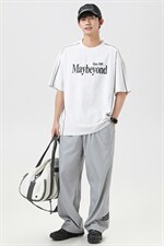 DX215P45港风情侣短袖冰感速干百搭休闲潮流宽松T恤男，男装T恤，星座1204