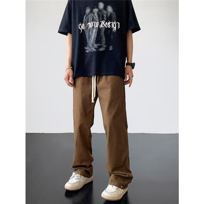 男新款青少年时尚纯棉休闲裤QK36P33,男装休闲裤,星座1116-2