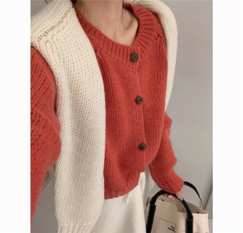 时尚春季新款女士舒适高级感经典圆领纯色打底衫,针织衫/毛衣,艾驰羊绒