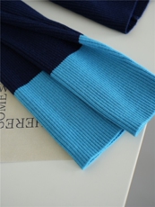 2025秋冬百搭时尚简约vl领长袖针织衫，女装针织衫/毛衣，沐策羊绒