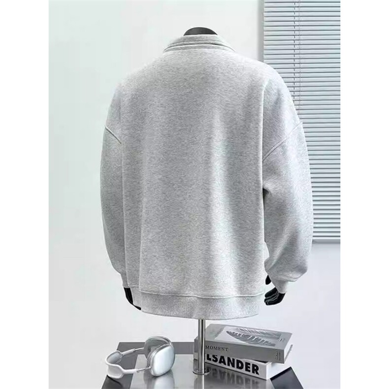 【有货】Y10CC-特P40半拉链polo衫短袖男美式翻领重磅卫衣,男装卫衣,星座1007（原301D）