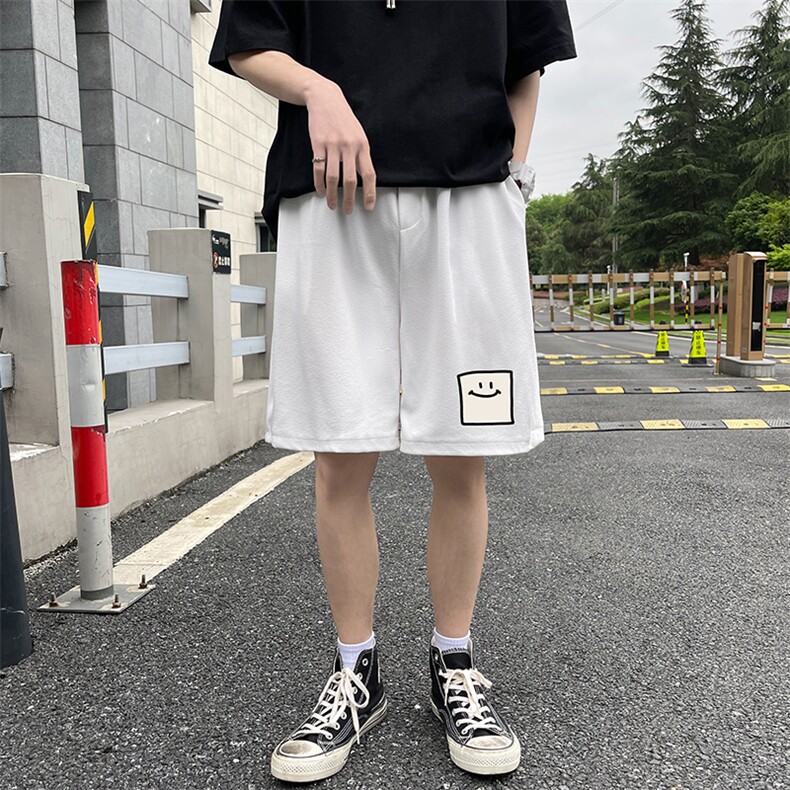 冰丝短裤男士大码宽松休闲五分裤男运动中裤MK37316-P15,男装休闲裤,电商A040